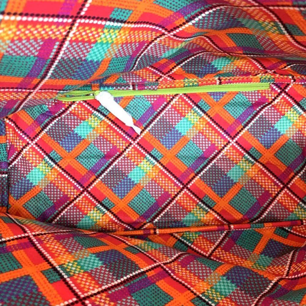 Vera Bradley Large Embroidered Floral Straw Beach Tote Bag Lime Green Purple NWT - Picture 9 of 9